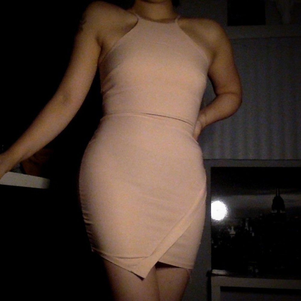 Rose Asymmetrical Dress